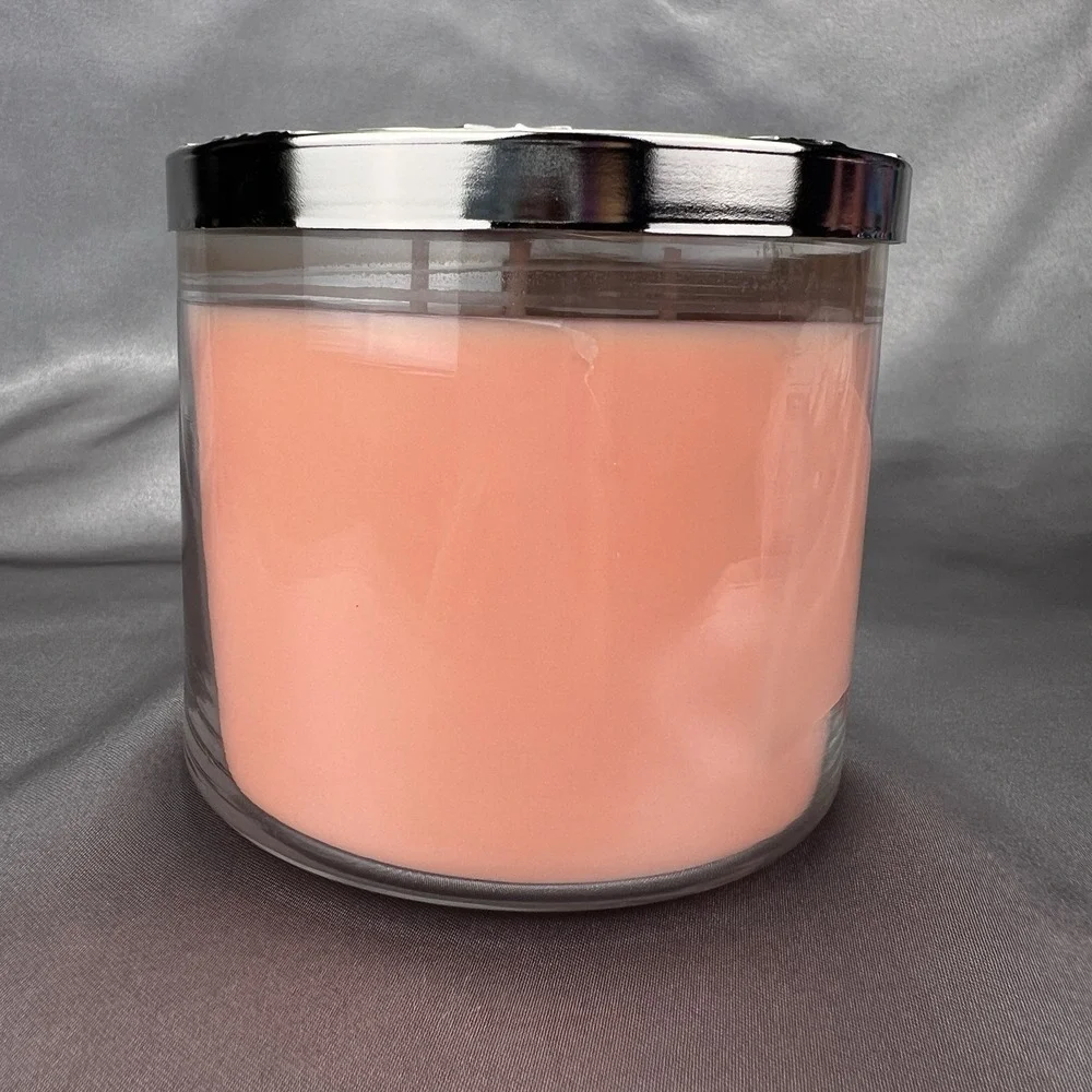 Bath & Body Works 3-Wick Candle Glazed Croissant Limited Edition Scent Gift Idea - Picture 3 of 5